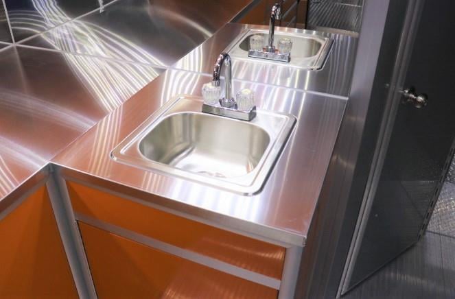 Stainless Steel Single Bowl Sink & Faucet - Cabinet Not Included